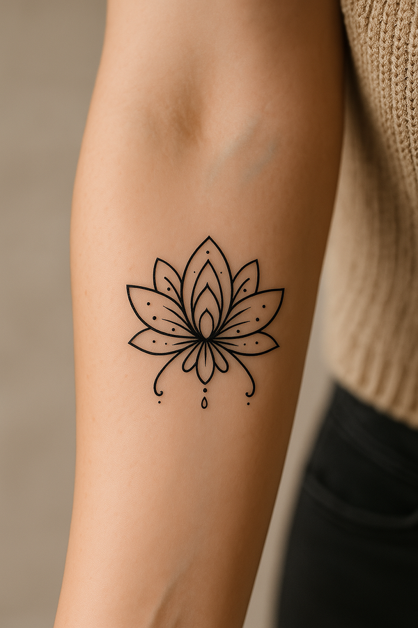 Mini Lotus Éternel